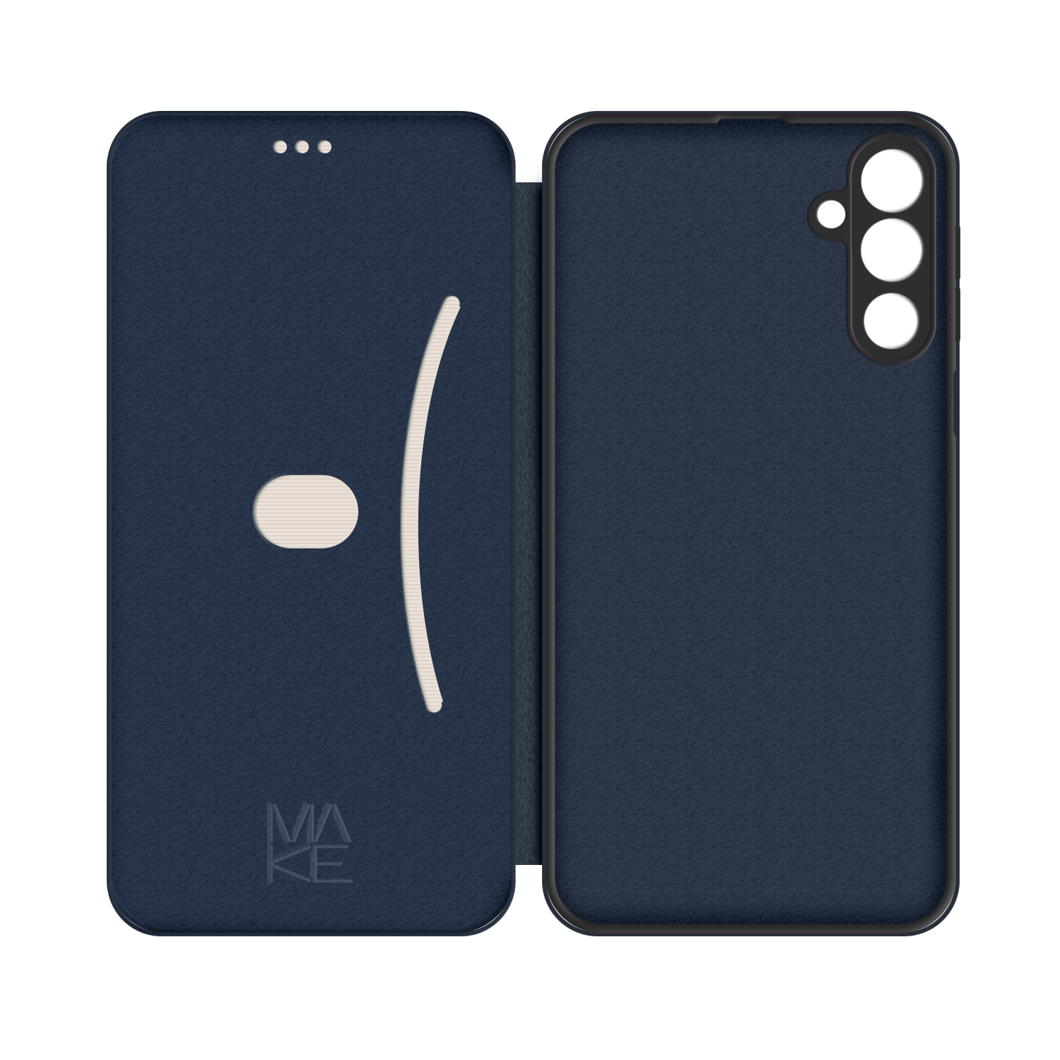 Чехол для телефона MAKE Samsung A17 Flip Blue Dark (MCP-SA17BL) фото №2