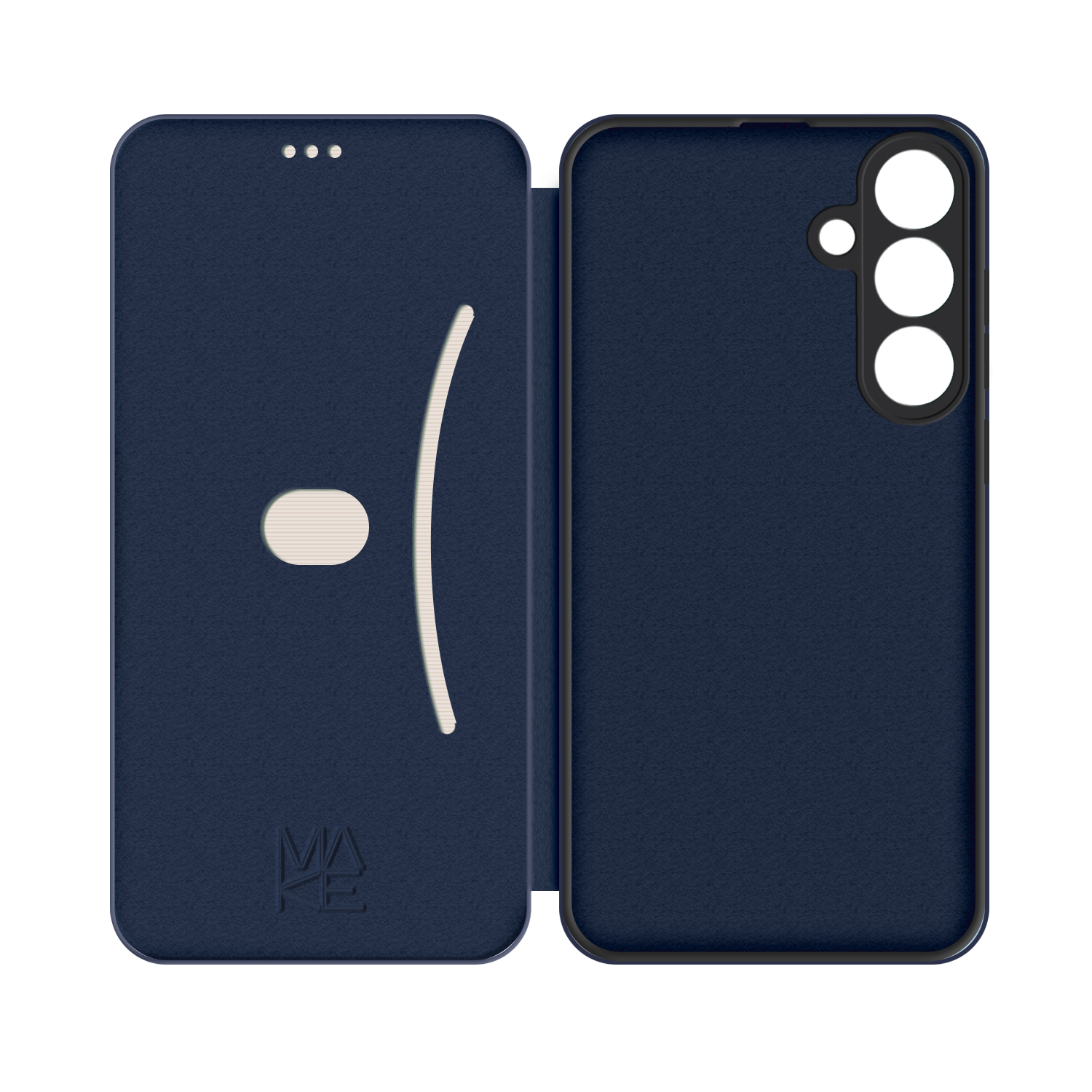Чохол для телефона MAKE Samsung S25 FE Flip Navy (MCP-SS25FENV) фото №2