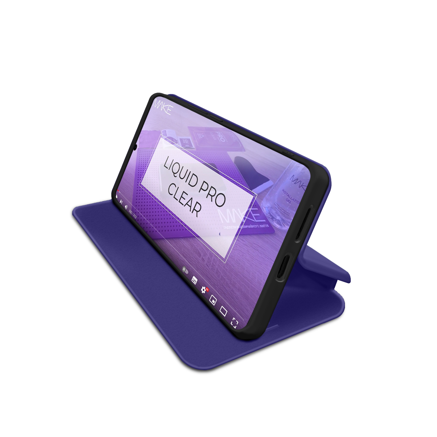 Чохол для телефона MAKE Xiaomi Redmi Note 14 4G Flip Mist Purple (MCP-XRN144GPL) фото №3