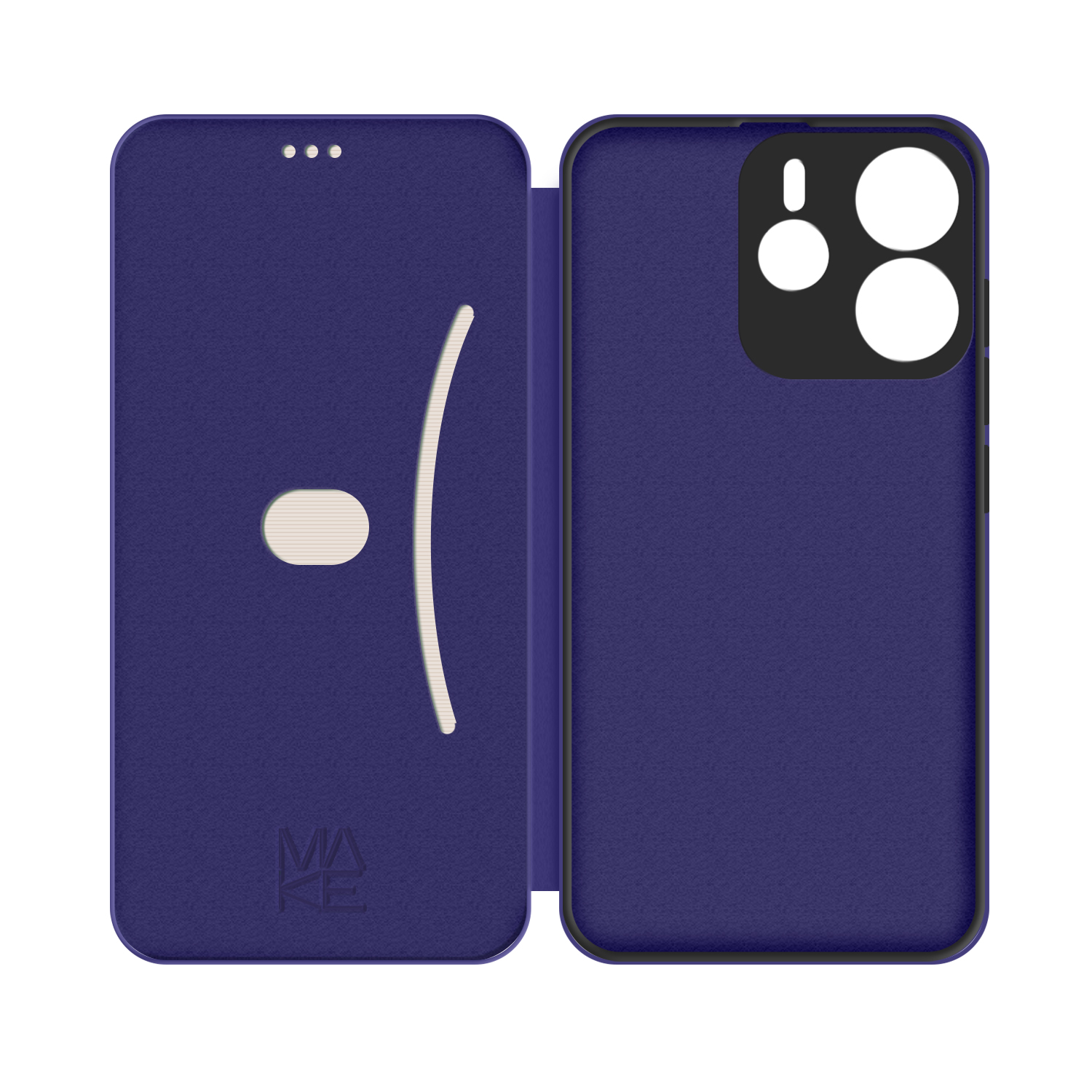 Чохол для телефона MAKE Xiaomi Redmi Note 14 4G Flip Mist Purple (MCP-XRN144GPL) фото №2
