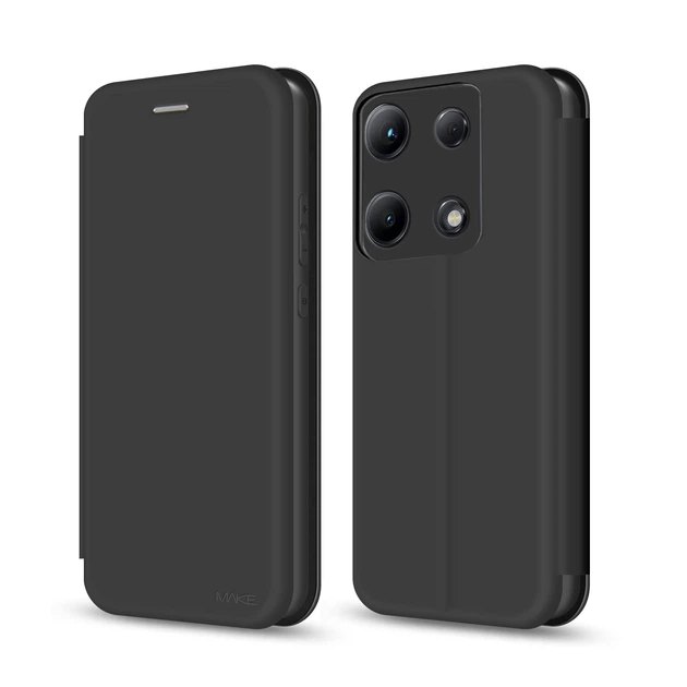 Чехол для телефона MAKE Xiaomi Redmi Note 14S Flip Black (MCP-XRN14SBK)