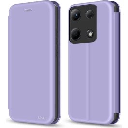 Чехол для телефона MAKE Xiaomi Redmi Note 14S Flip Aurora Purple (MCP-XRN14SAP)