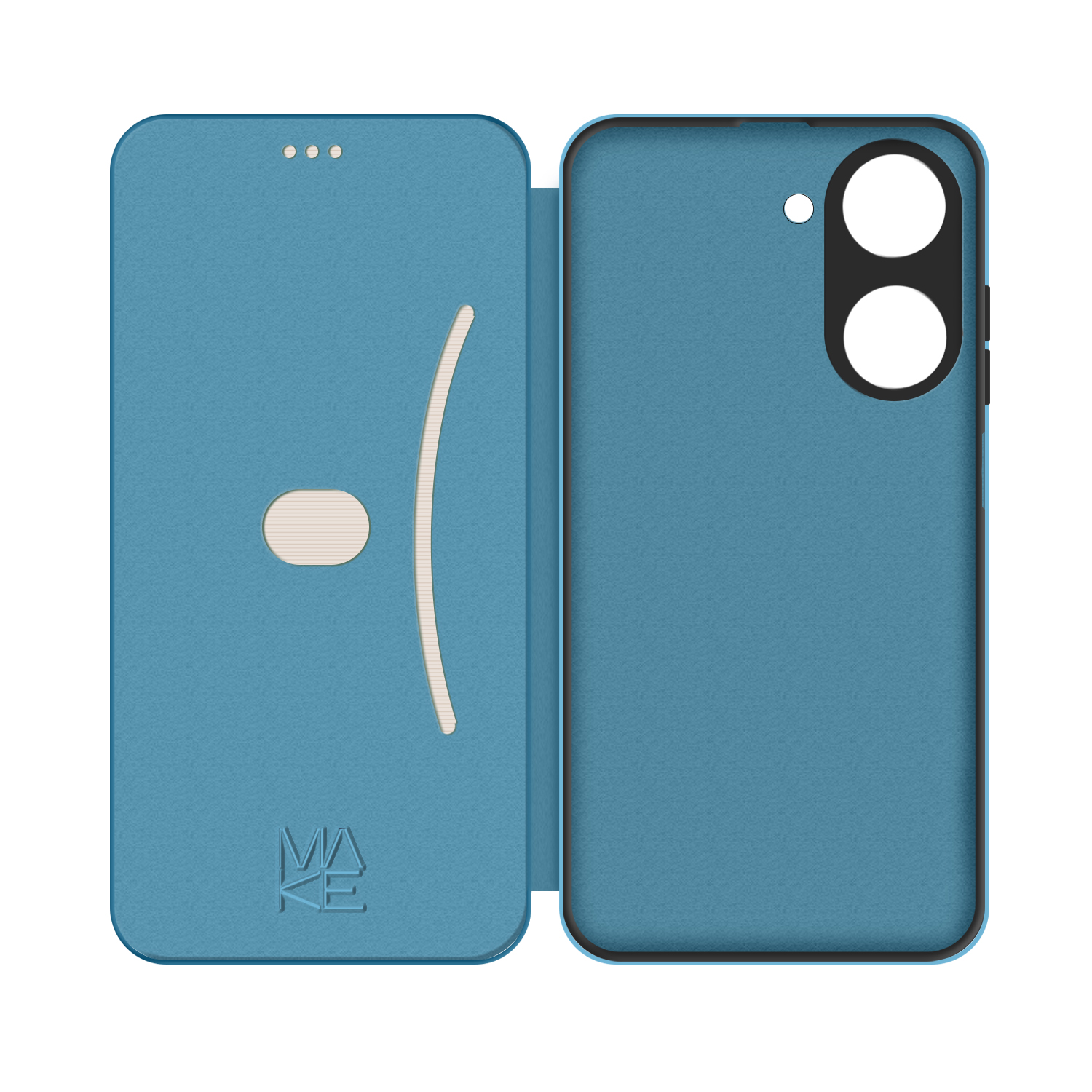 Чохол для телефона MAKE Xiaomi Redmi A5 Flip Ocean Blue (MCP-XRA5BL) фото №2