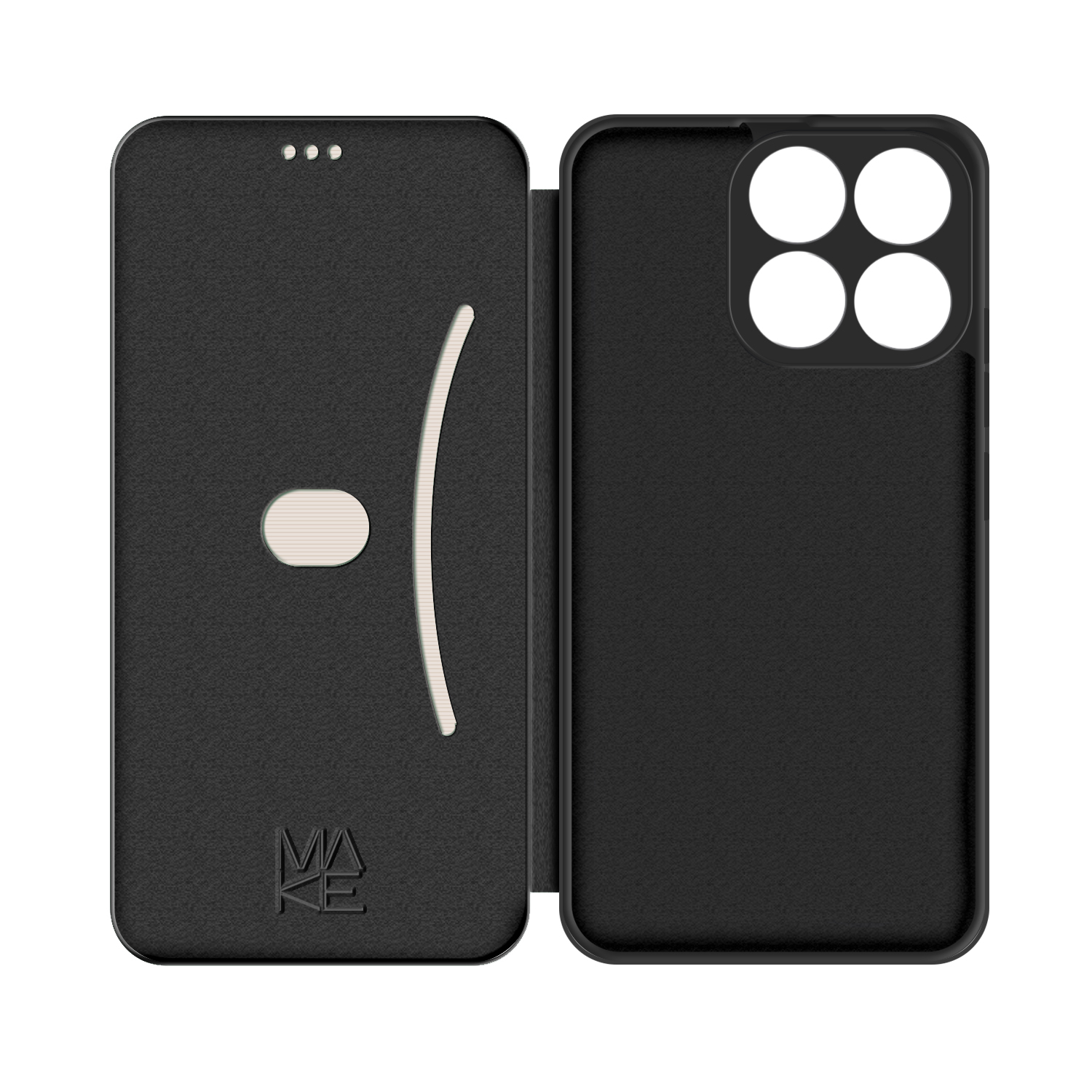 Чохол для телефона MAKE Xiaomi 15T Flip Black (MCP-X15TBK) фото №2