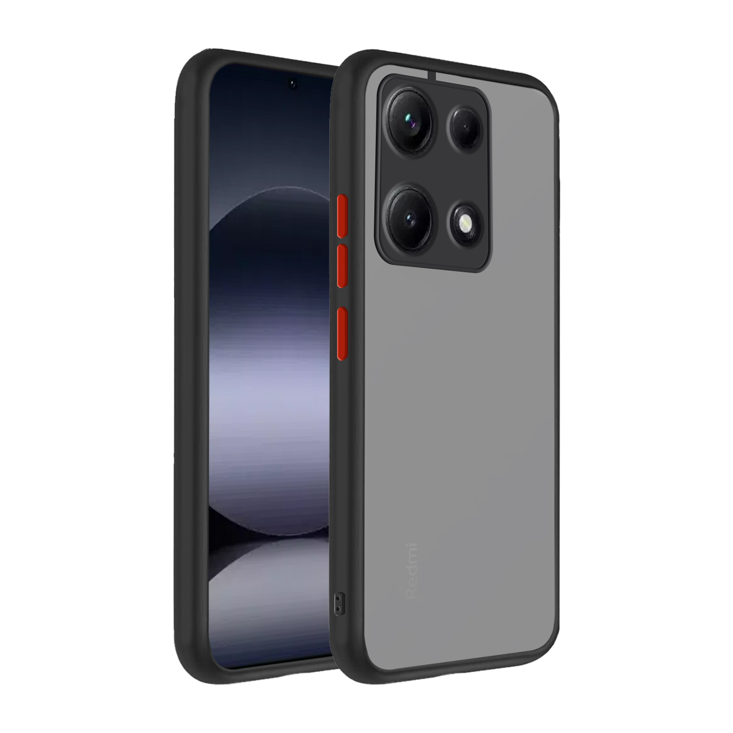 Чехол для телефона MAKE Xiaomi Redmi Note 14S Frame Black (MCF-XRN14SBK) фото №2