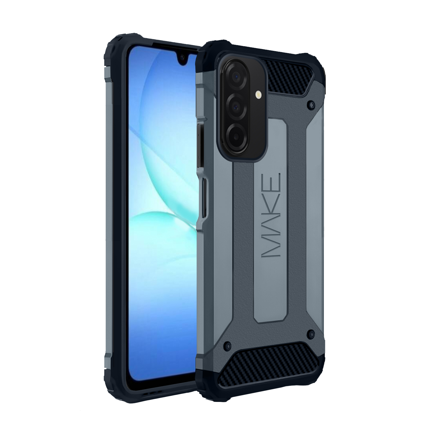 Чехол для телефона MAKE Samsung A17 Panzer Steel Blue (MCN-SA17BL) фото №2