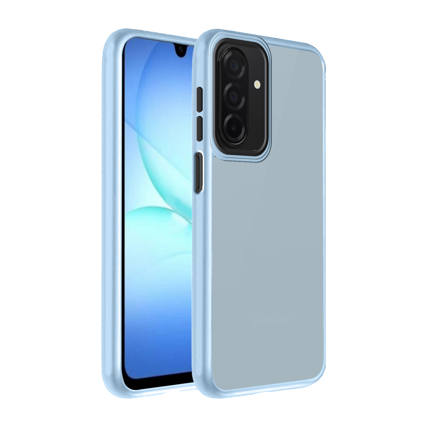 Чехол для телефона MAKE Samsung A17 Shadow Light Blue (MCSD-SA17LB) фото №2
