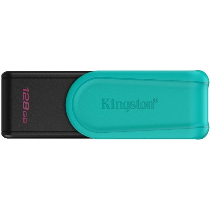 Флешка Kingston USB 3.2 DT Exodia S 128GB Black/Turquoise