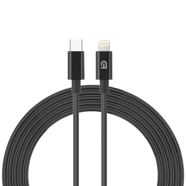 Кабель USB Armorstandart Lightning to USB-C Cable 1m black (ARM64293)