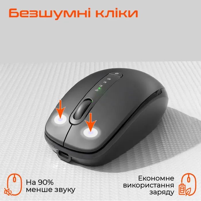 Компьютерная мыш MEETION MT-BTM100R-A фото №3