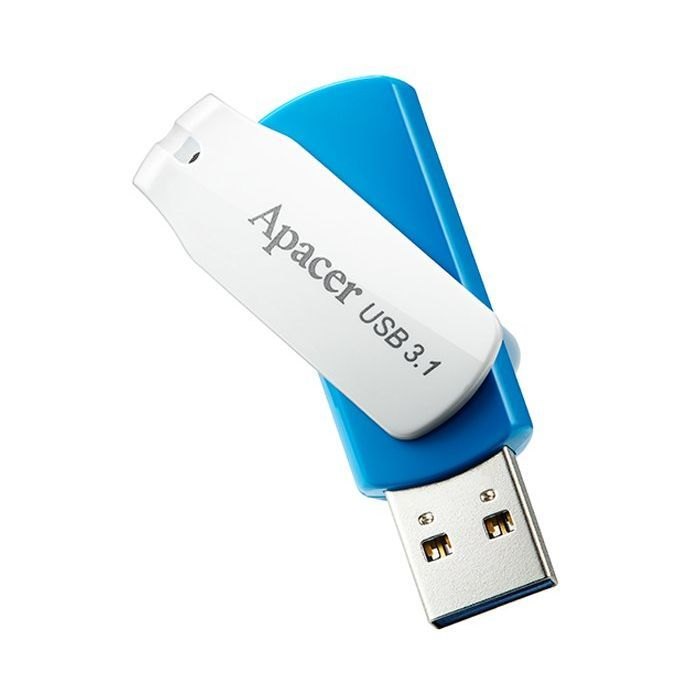 Флешка Apacer USB 3.2 Gen 1 AH357 64GB Blue фото №4