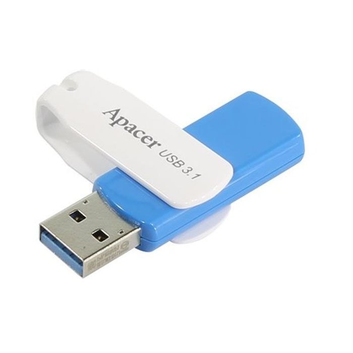 Флешка Apacer USB 3.2 Gen 1 AH357 64GB Blue фото №2