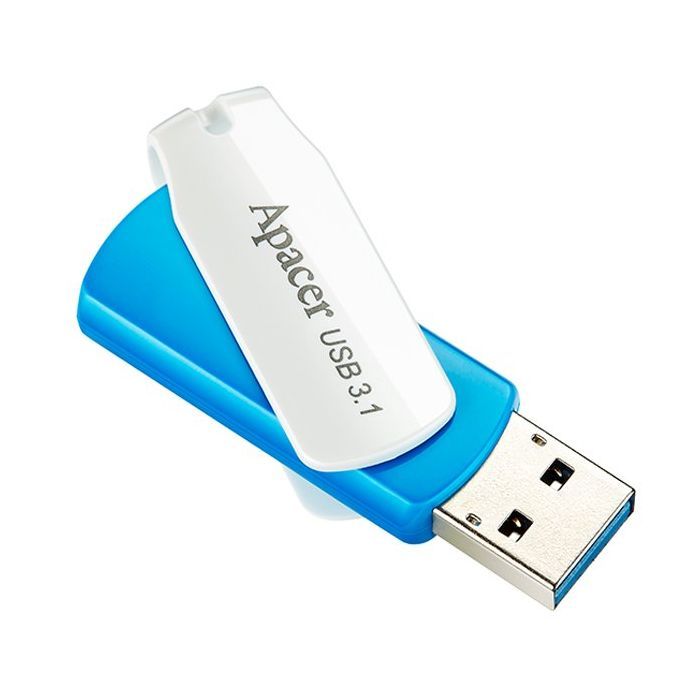 Флешка Apacer USB 3.2 Gen 1 AH357 64GB Blue фото №3