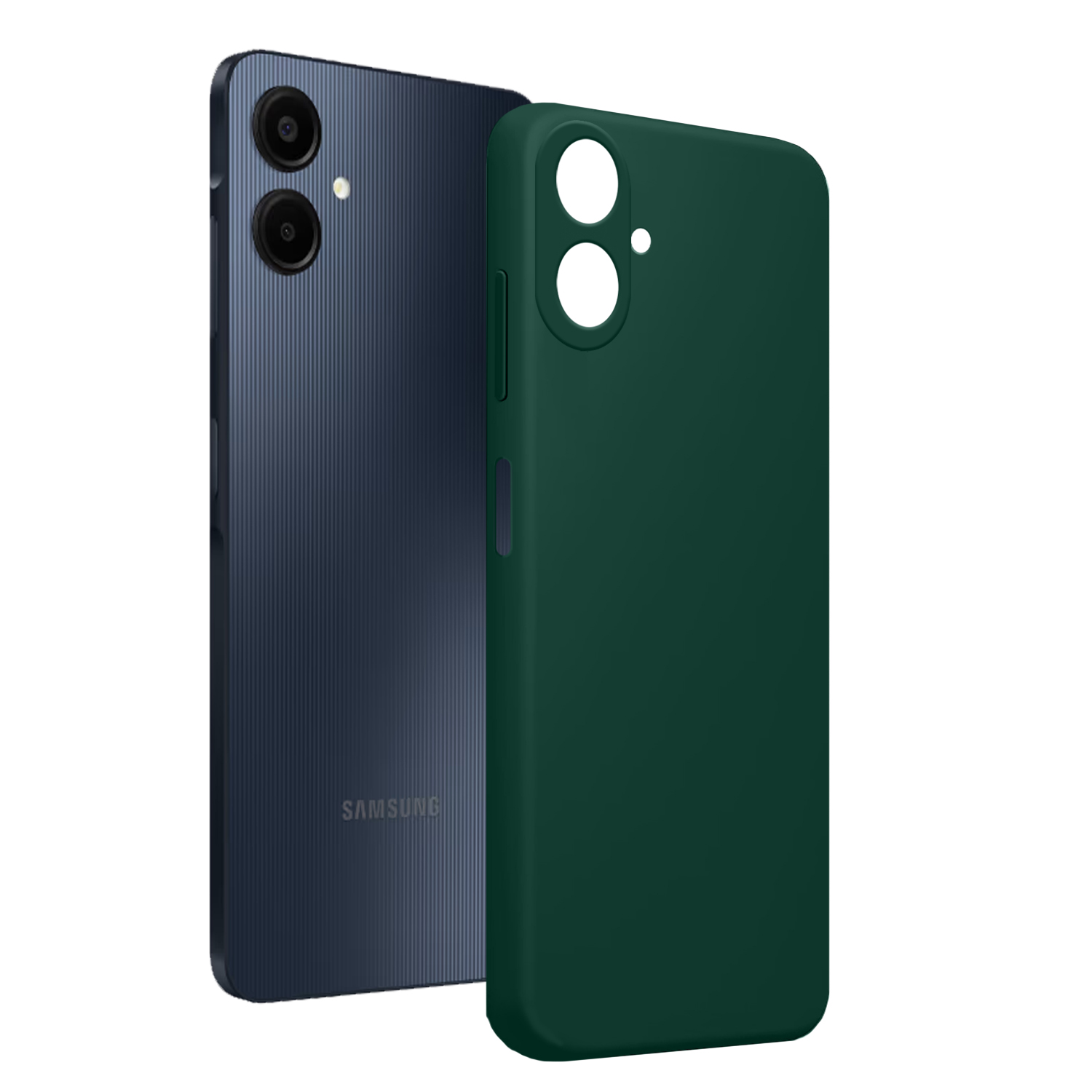 Чехол для телефона MAKE Samsung A07 Silicone Green (MCL-SA07G) фото №3