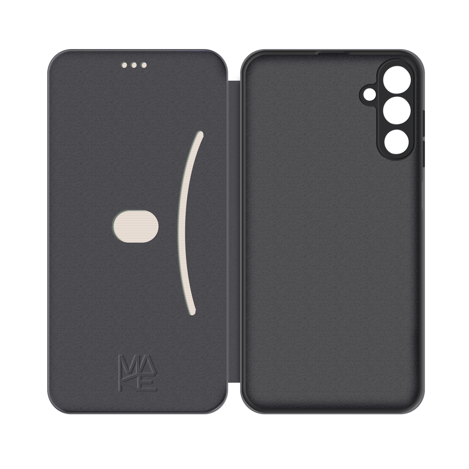 Чехол для телефона MAKE Samsung A17 Flip Grey (MCP-SA17GR) фото №2