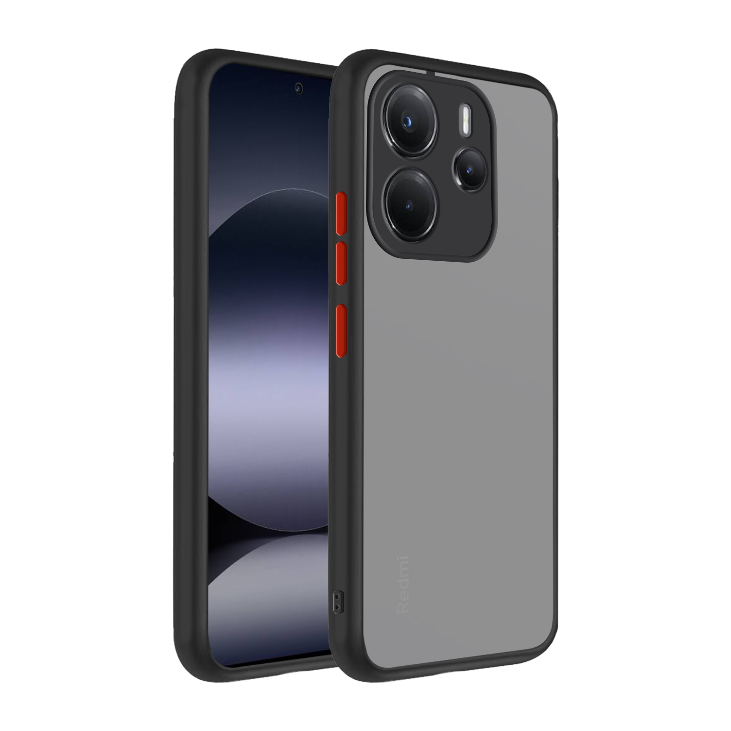 Чохол для телефона MAKE Xiaomi Redmi Note 14 4G Frame Black (MCF-XRN144GBK) фото №2