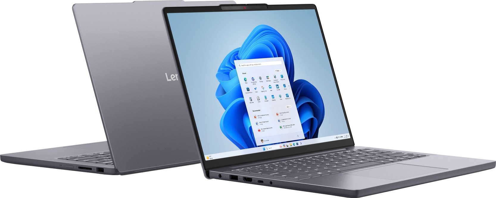 Ноутбук Lenovo IdeaPad Slim 3 14IRH10 (83K000CQRA) Luna Grey фото №9