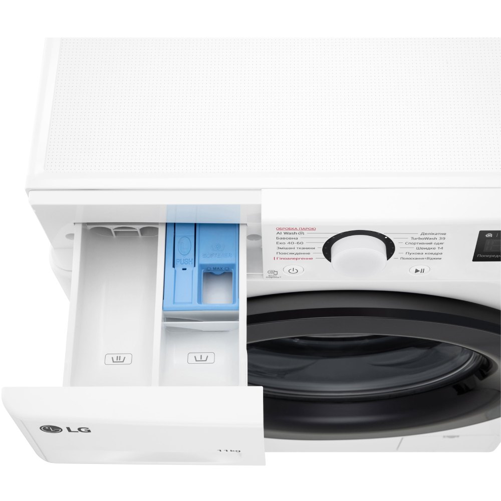 Пральна машина  LG F4Y5ES6W фото №13