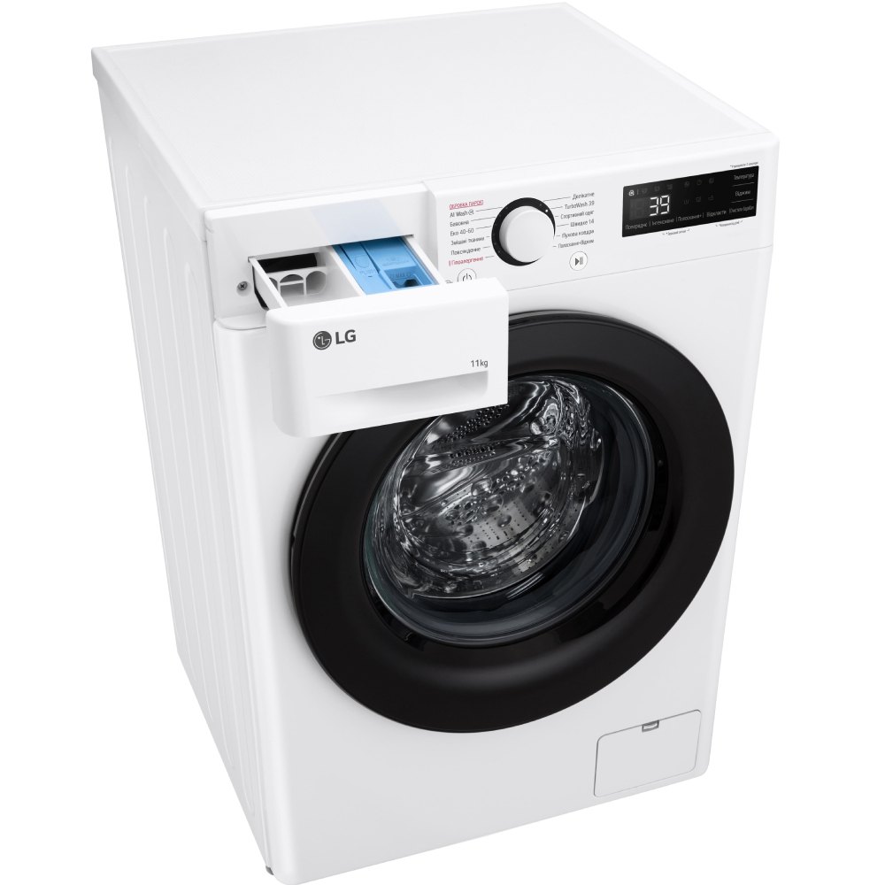 Пральна машина  LG F4Y5ES6W фото №11