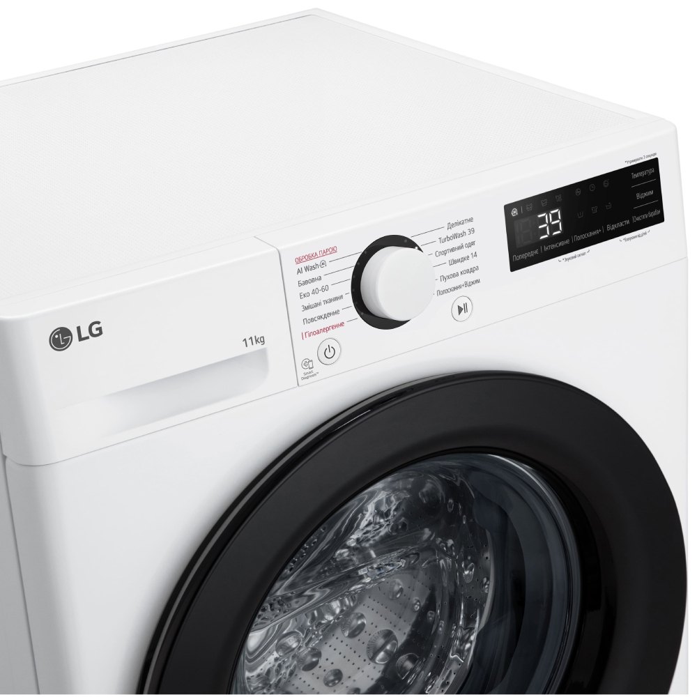 Пральна машина  LG F4Y5ES6W фото №9