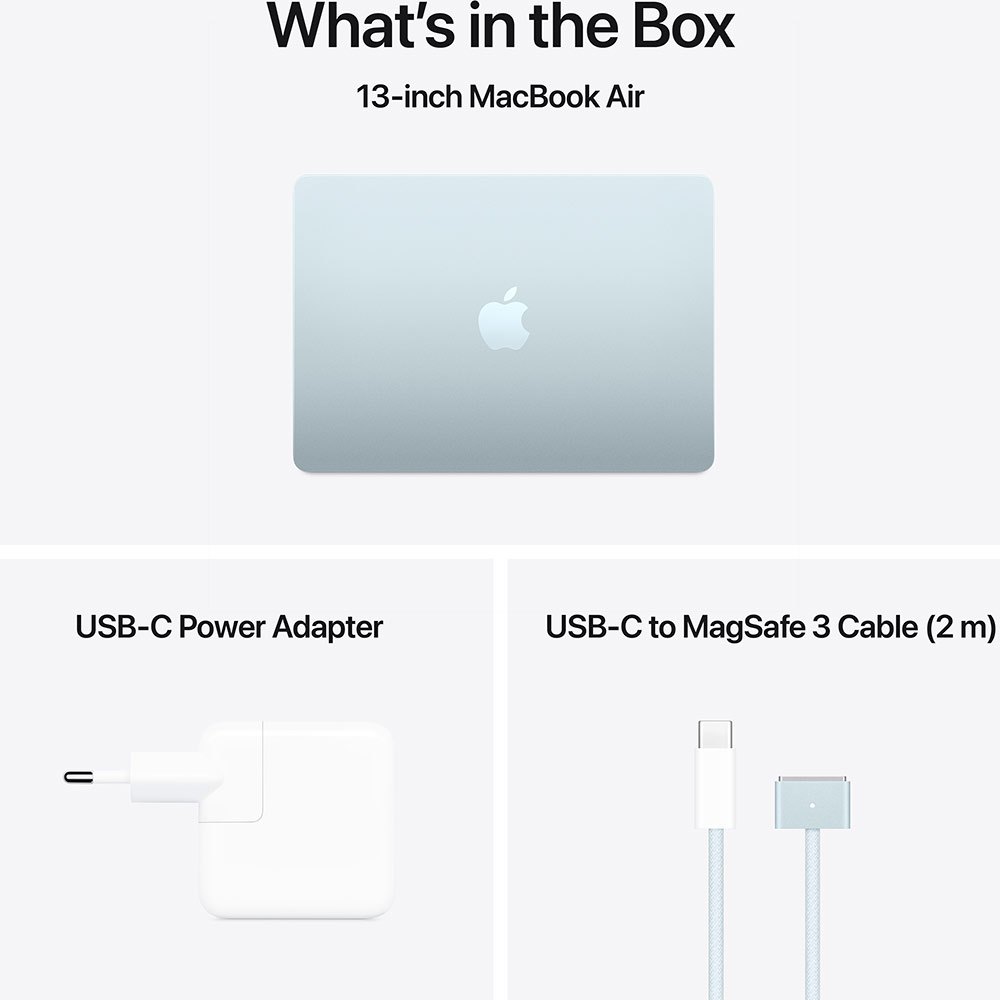 Ноутбук Apple MacBook Air 13'' M4 16/256GB Sky Blue фото №11