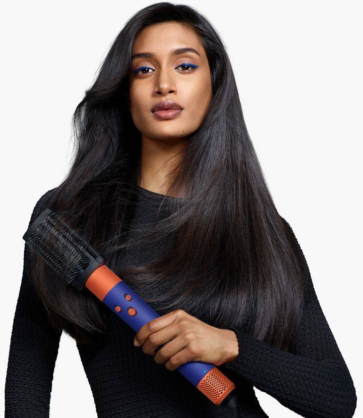 Стайлер для волосся Dyson HS08 Airwrap ID Complete Long Vinca Blue/Topaz (533759-01) фото №5