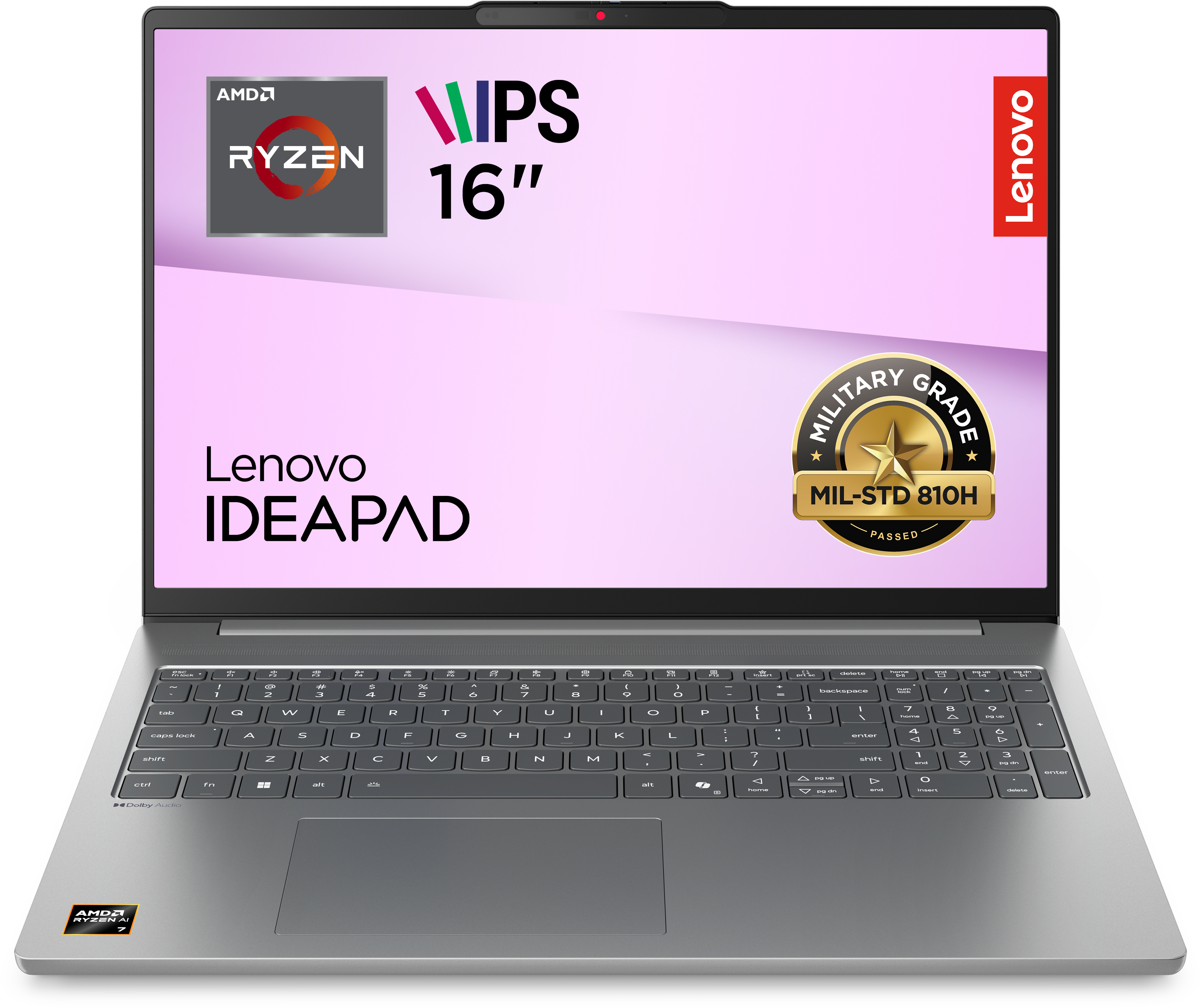Ноутбук Lenovo IdeaPad Slim 5 16ARP10 (83HU0032RA) Luna Grey