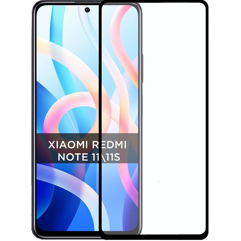 Защитное стекло PowerPlant Full screen Xiaomi Redmi Note 11S (GL601087)