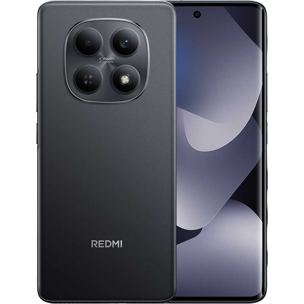 Смартфон Xiaomi Redmi Note 15 5G 6/128GB Midnight Black