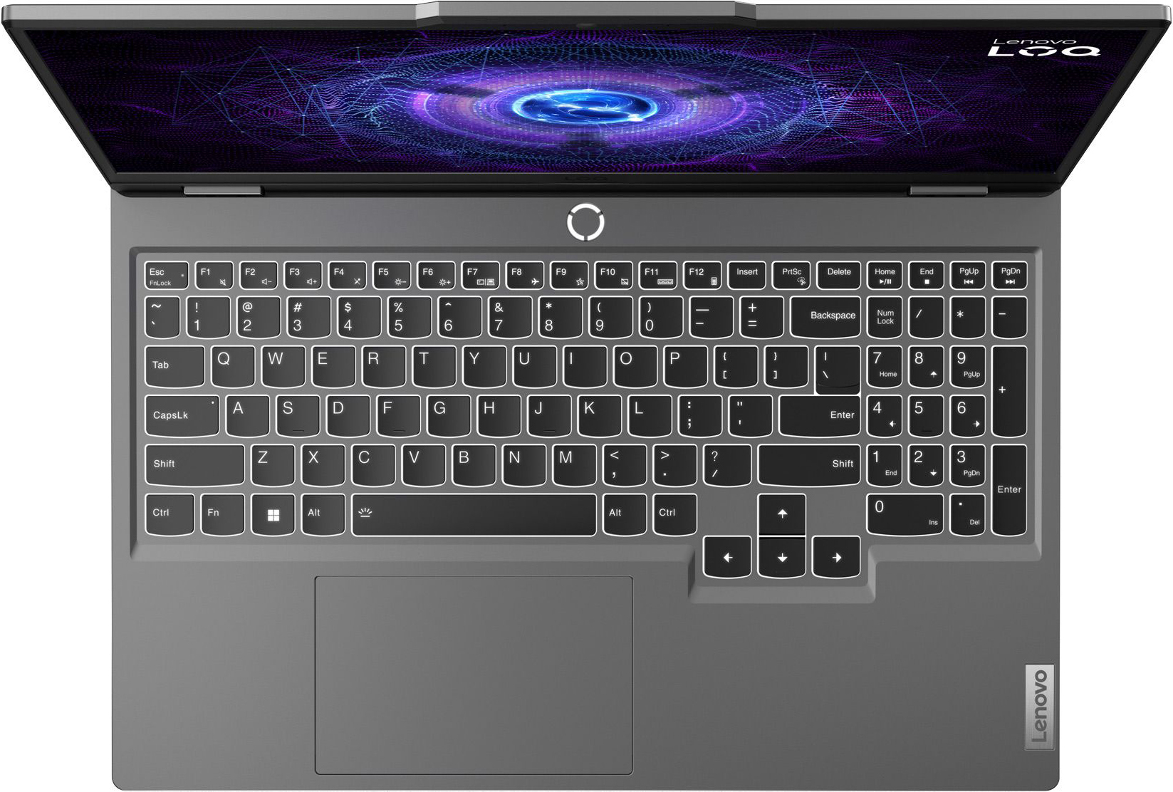 Ноутбук Lenovo LOQ 15IRX9 Luna Grey (83DV01C2RA) фото №2