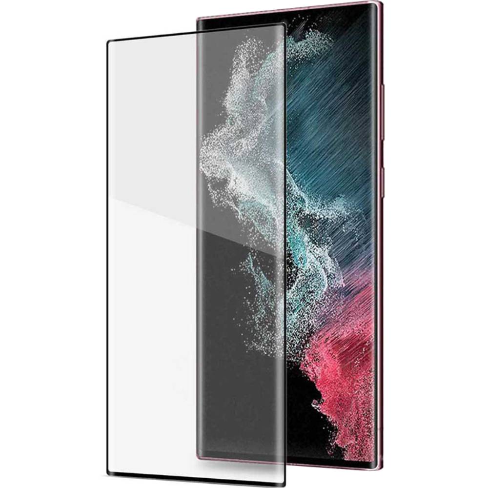 Захисне скло PowerPlant 3D Samsung Galaxy S22 Ultra (GL601162)