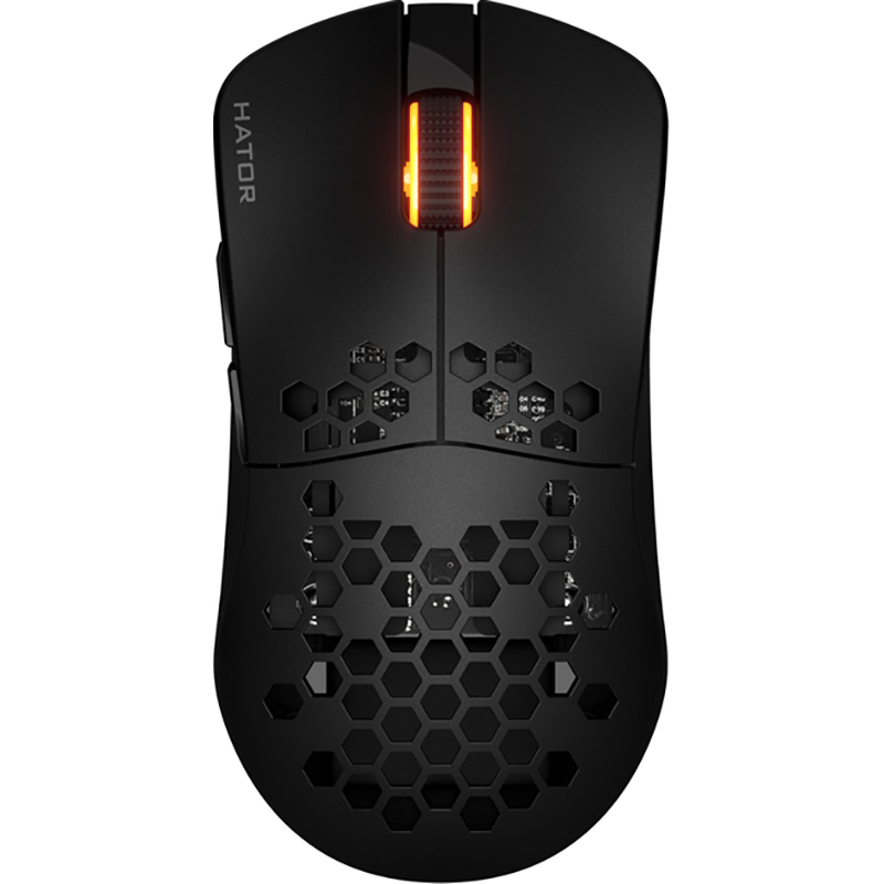 Компьютерная мыш HATOR Stellar Wireless/Bluetooth/USB Black (HTM650)