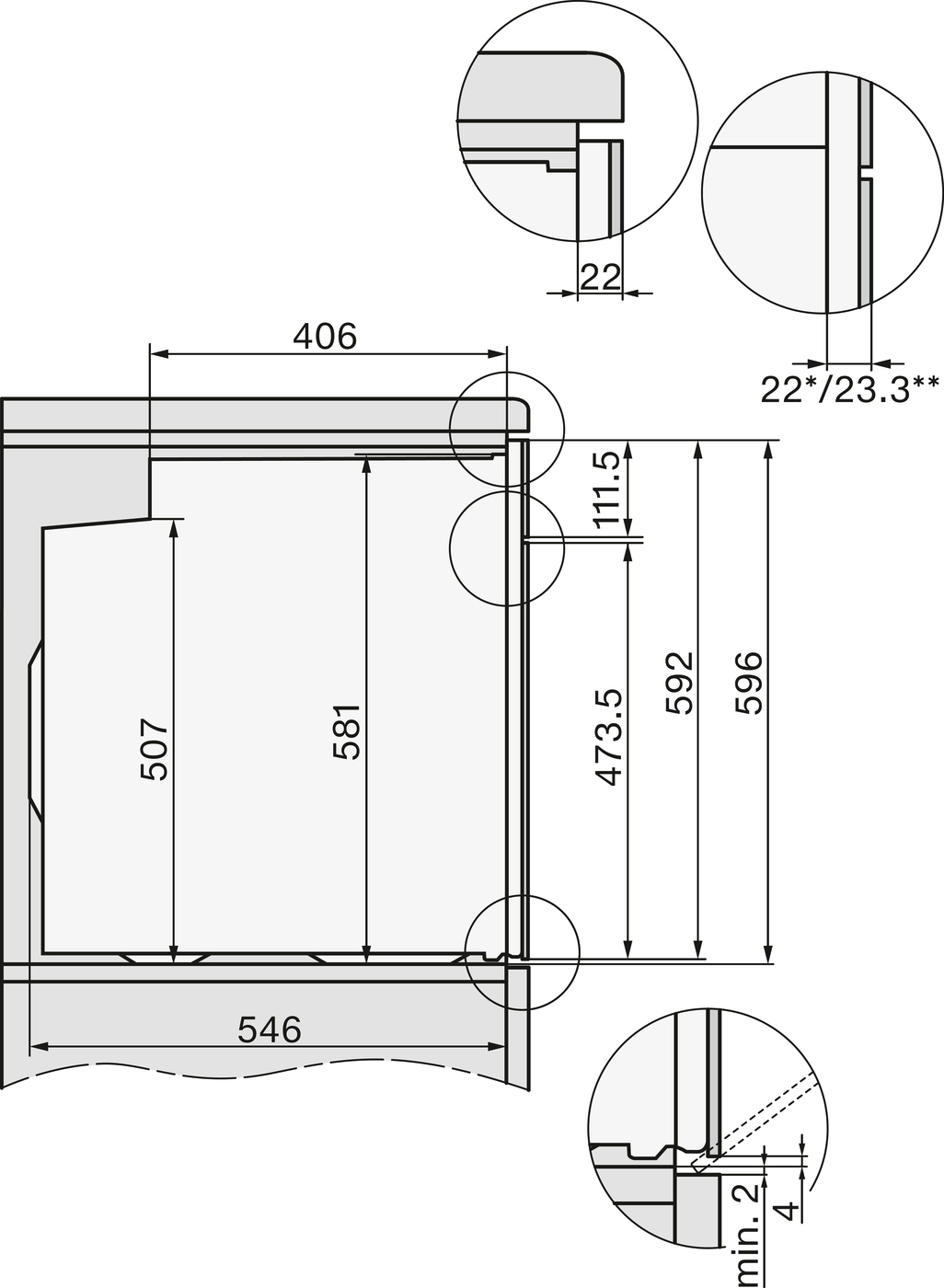 Духова шафа Miele 22246505UA фото №5