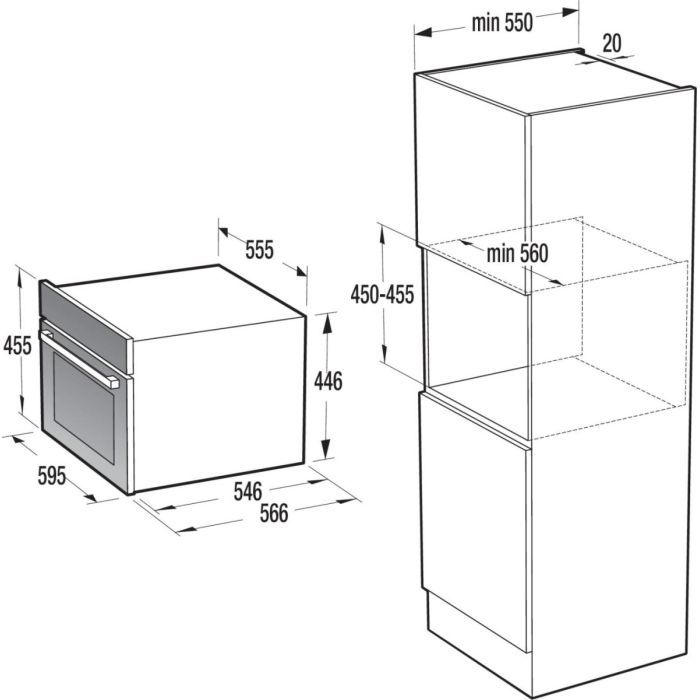 Духова шафа Gorenje BCM4058B фото №11