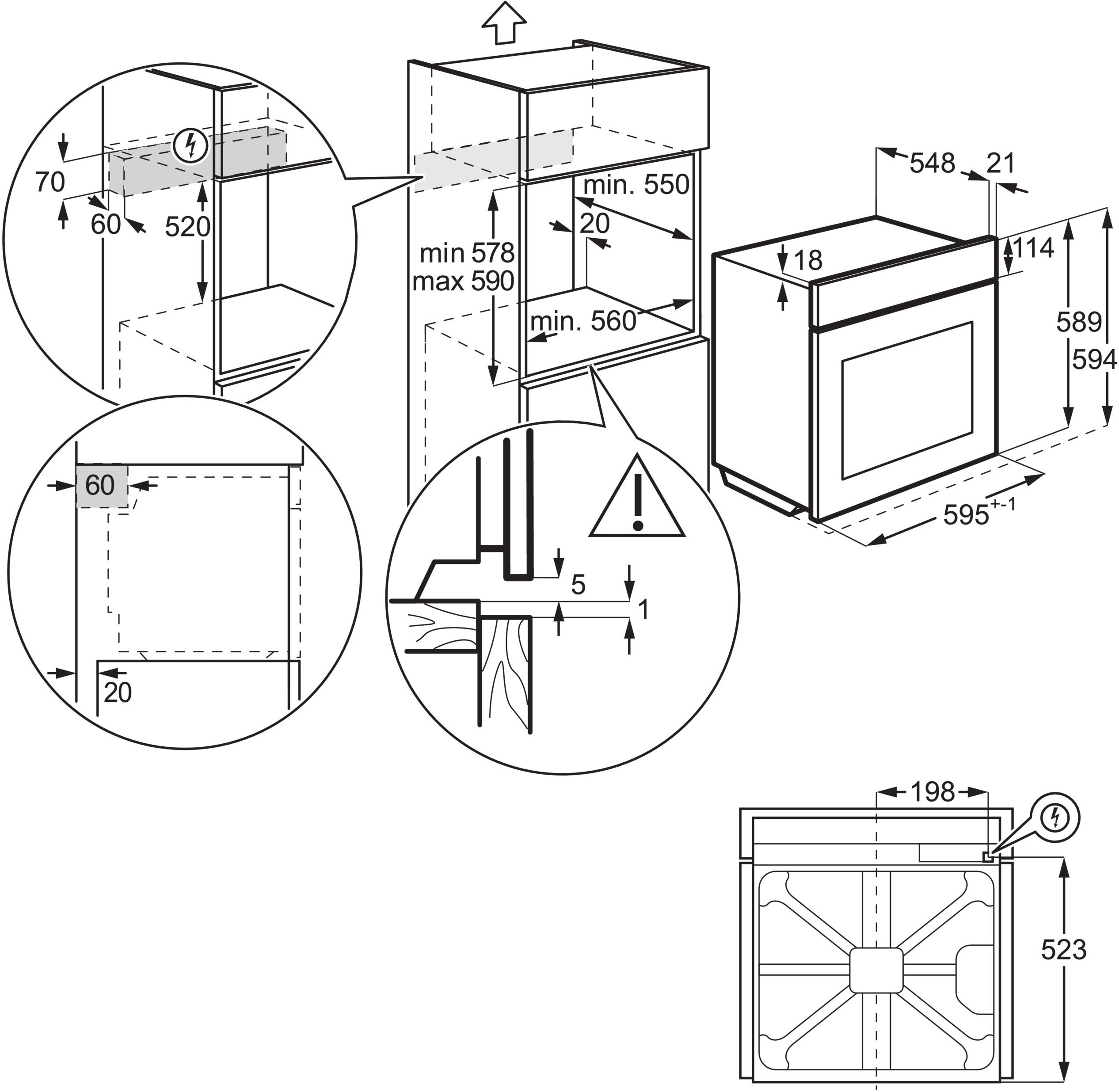 Духовой шкаф Electrolux LOE8F38V фото №3