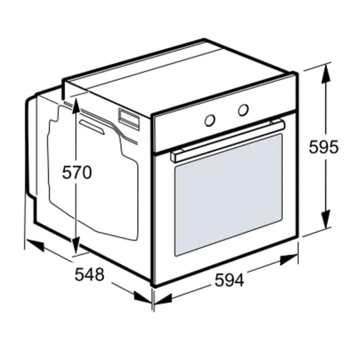 Духова шафа Bosch HUA736ER0 фото №7
