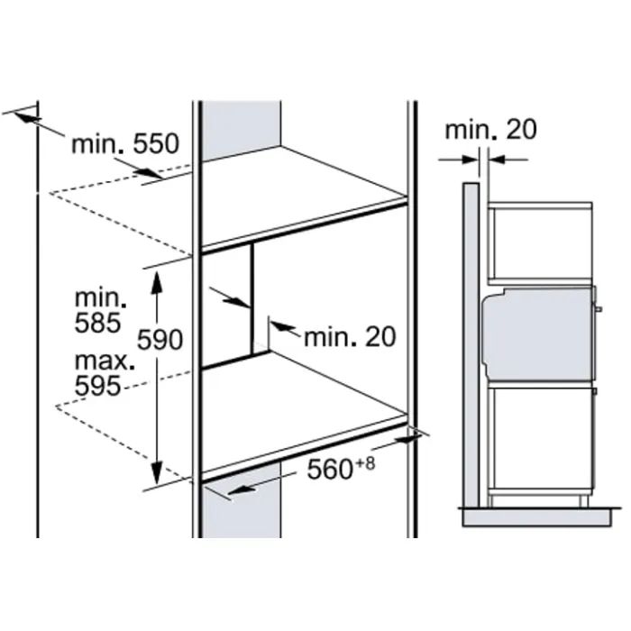 Духова шафа Bosch HUA736ER0 фото №9