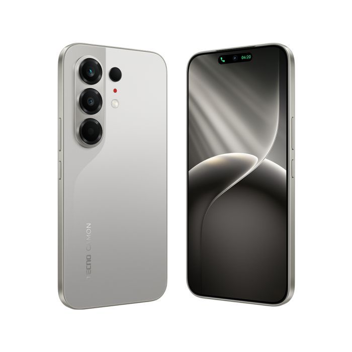 Смартфон Tecno Camon 50 (CN5) 12/256Gb Nebula Titanium (4894947116230) фото №4