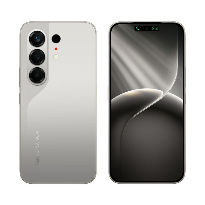 Смартфон Tecno Camon 50 (CN5) 12/256Gb Nebula Titanium (4894947116230) фото №3