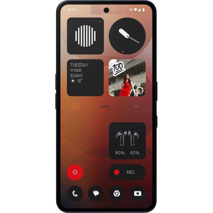 Смартфон Nothing Phone (3a) 12/256Gb Black (920021K) фото №2