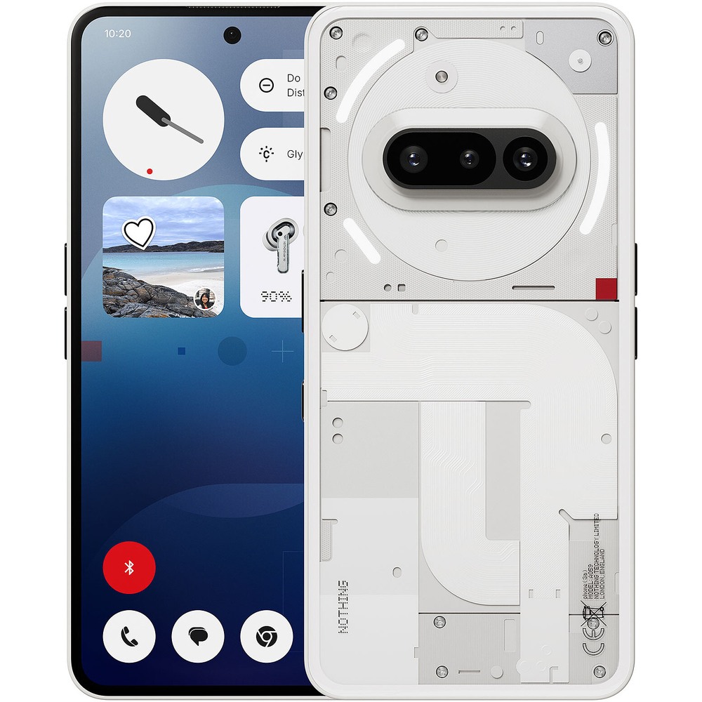 Смартфон Nothing Phone (3a) 12/256Gb White (920021W)