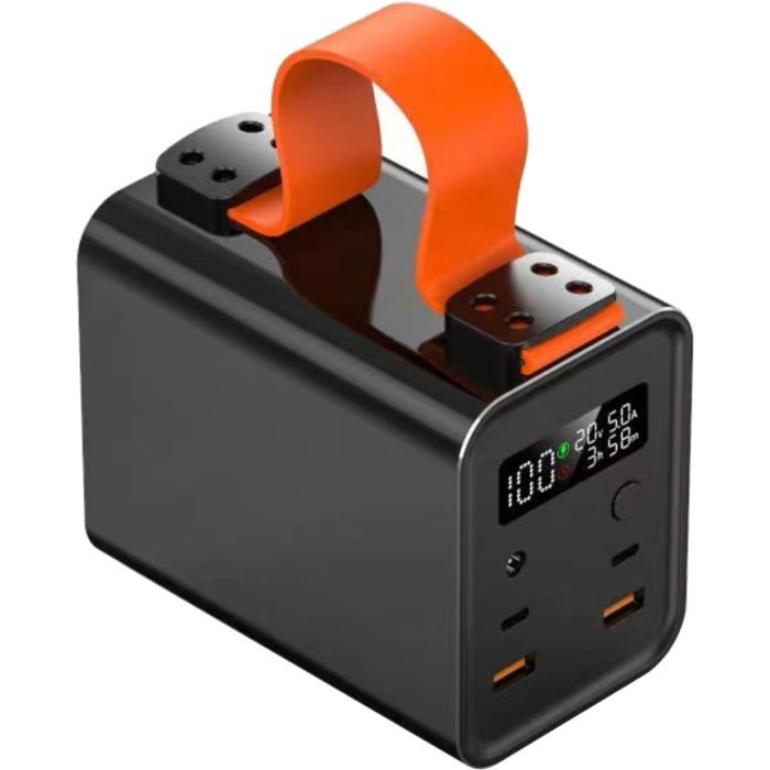 Мобільна батарея ATRIA 60000mAh, 100W, PD2.0, QC (WPD-101)