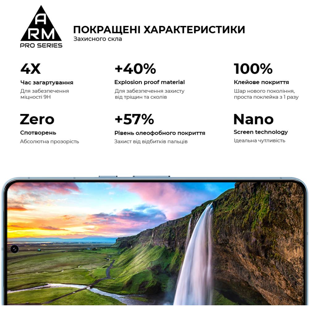 Захисне скло Armorstandart Pro для Google Pixel 8 Pro (ARM72908) фото №4