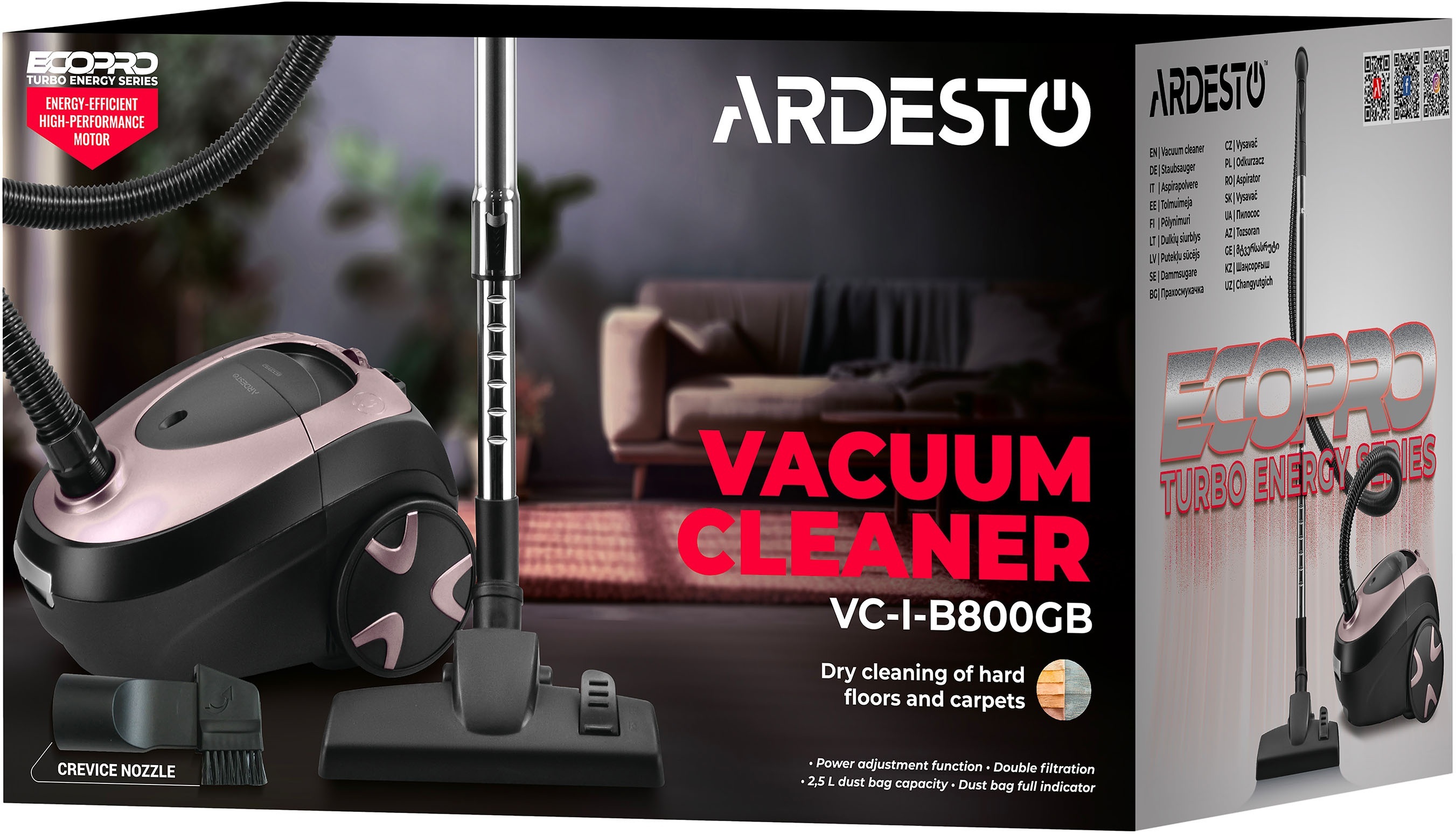Пылесос Ardesto VC-I-B800GB фото №15