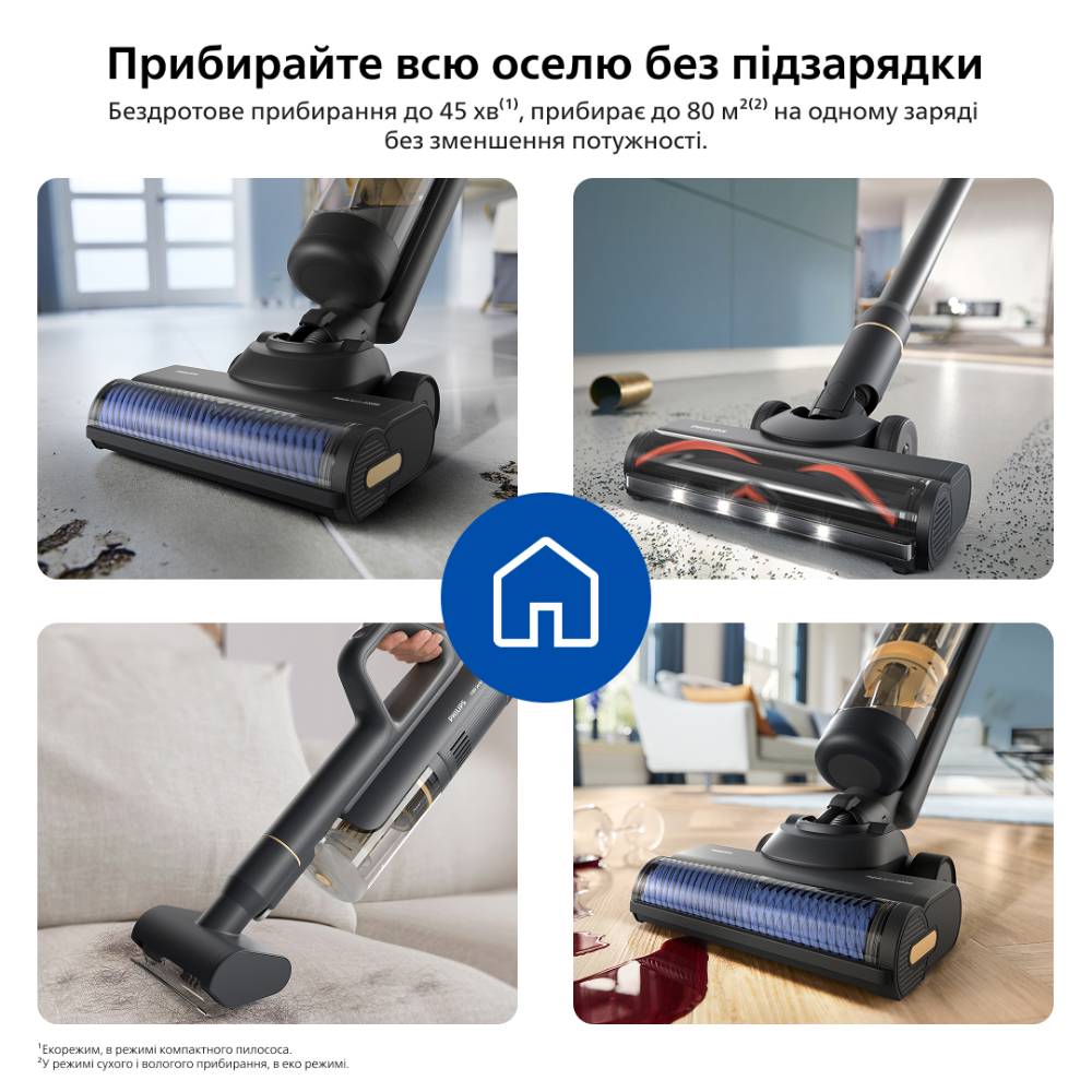 Пилосос акамуляторний Philips XW7264/11 фото №11