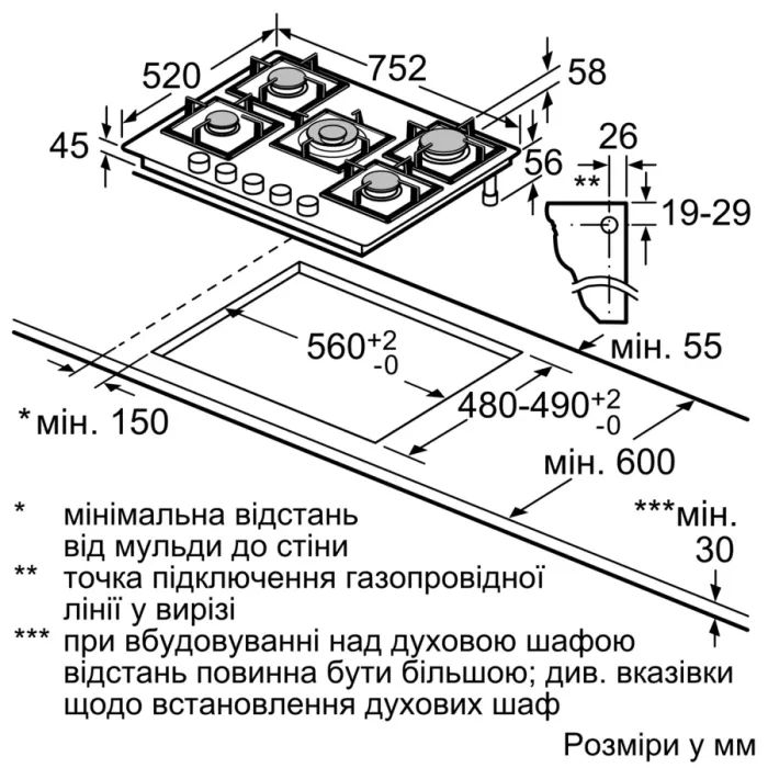 Варильна поверхня Bosch PPQ7A6I45 фото №6