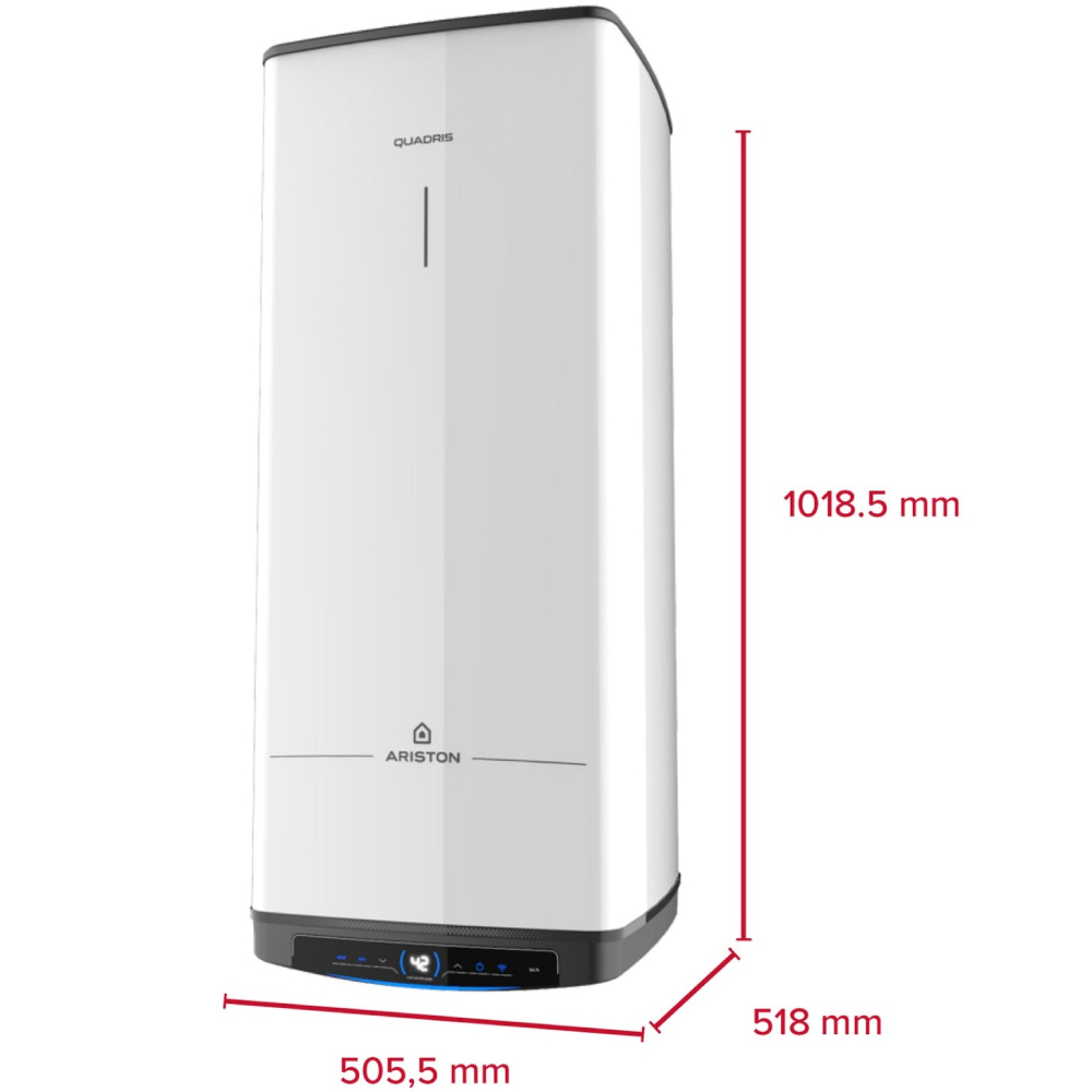 Водонагрівач Ariston QUADRIS 120 WIFI FR EU (3060883) фото №4