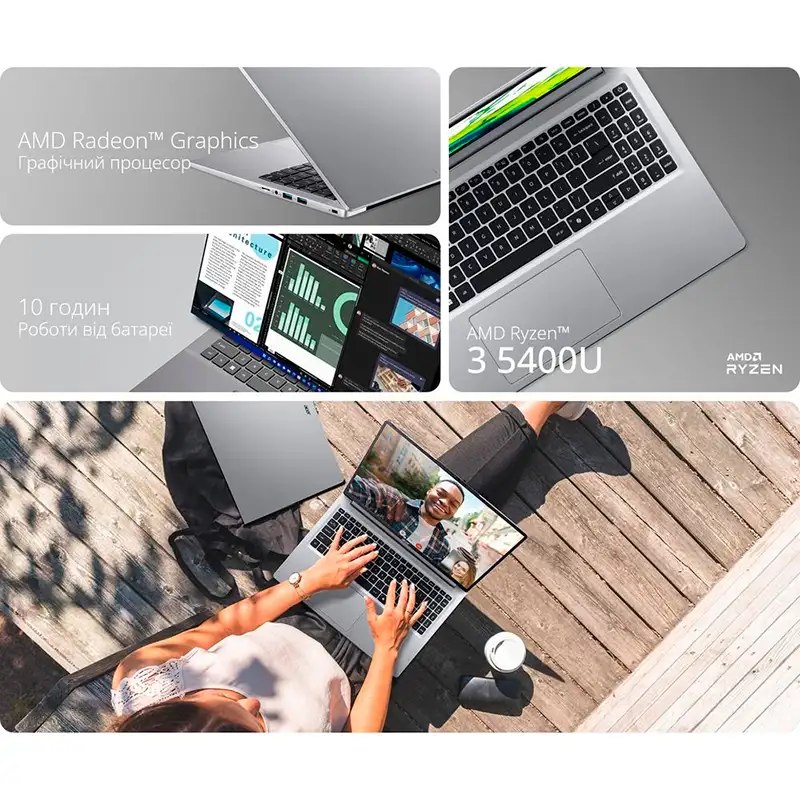 Ноутбук Acer Aspire Lite AL15-46P (NX.JXVEU.003) фото №11