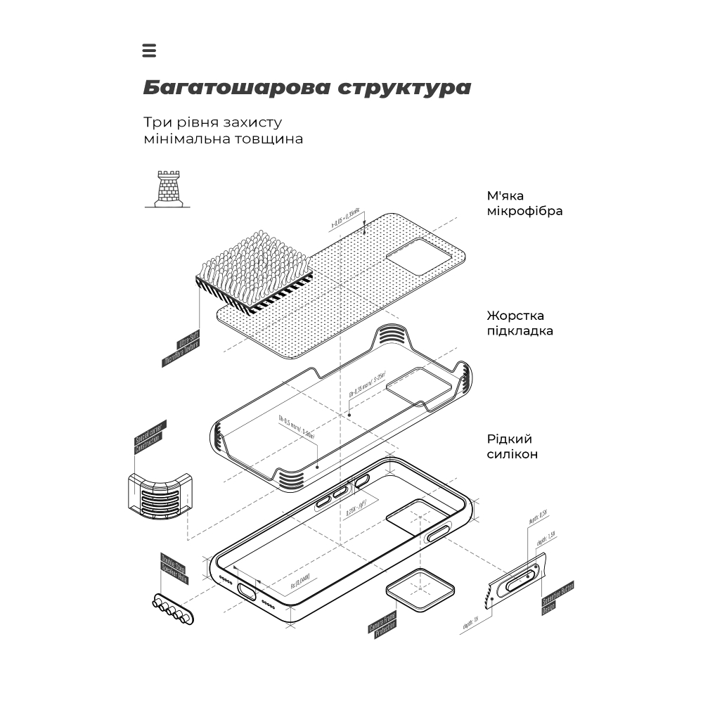 Чохол для телефона Armorstandart ICON для Samsung A57 5G Camera cover Winter Blue (ARM89812) фото №8