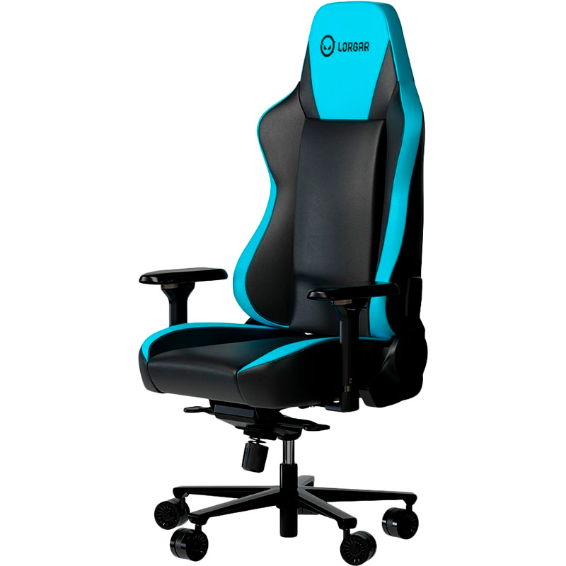 Геймерське крісло Lorgar Base 311 Black/Blue (LRG-CHR311BBL) фото №2